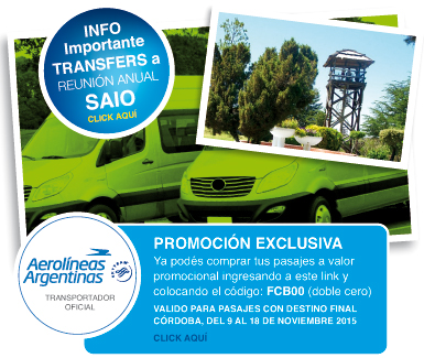 SAIO News Septiembre 2015